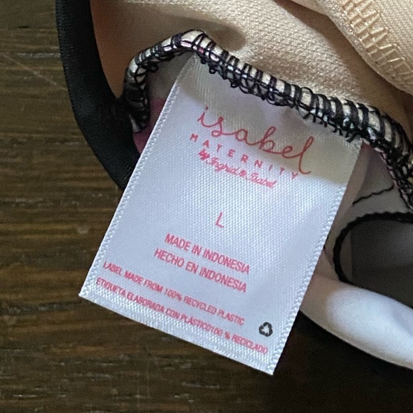 Isabel Maternity Floral Tankini Swim Top - Picture 3 of 4